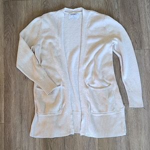 Cream Old Navy Boyfriend Cardigan (petite s)